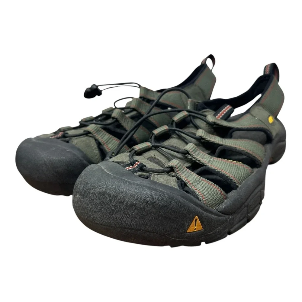 KEEN‎ Men's Size 11 Hiking Water Sandals Olive Green Closed Toe Outdoor Shoes